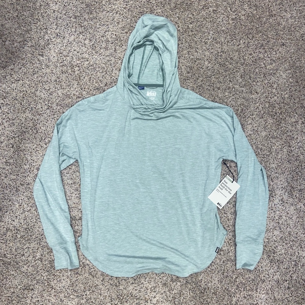 NWT REI Sahara Shade Hoodie Women’s Top